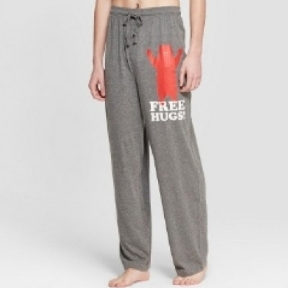 Mens Free Hugs Lounge Pants